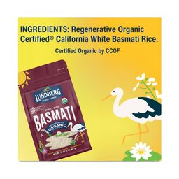 Regenerative Organic White Basmati Rice