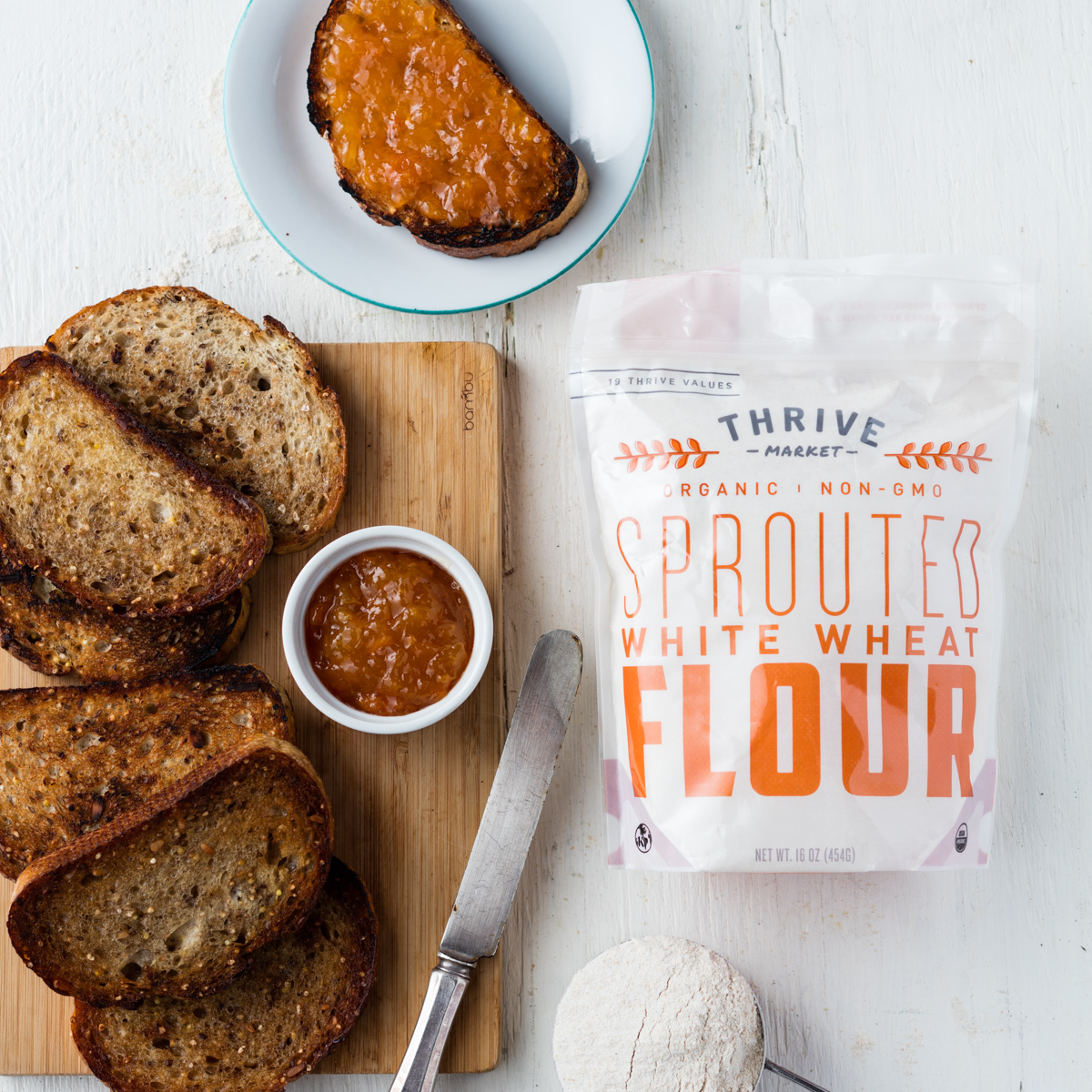 Organic Sprouted White Wheat Flour - Thrive Market
