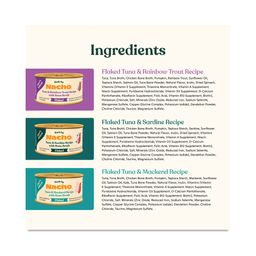Flaked Fish Recipe Canned Cat Food, Variety Pack