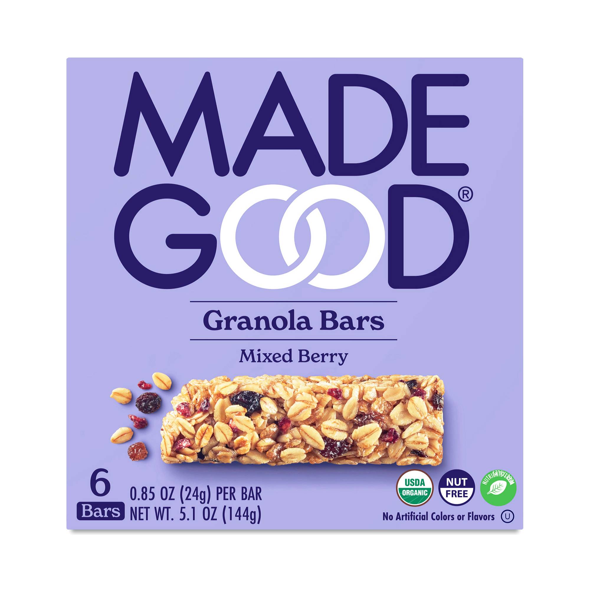 Granola Bars, Mixed Berry