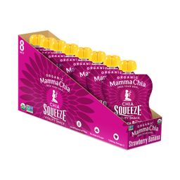 Chia Squeeze, Strawberry Banana