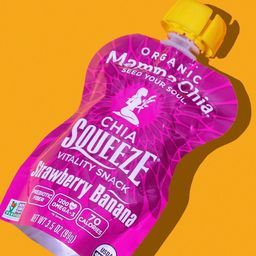 Chia Squeeze, Strawberry Banana