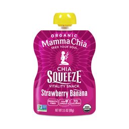 Chia Squeeze, Strawberry Banana