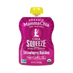 Chia Squeeze, Strawberry Banana