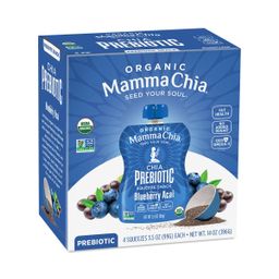Prebiotic Chia Squeeze, Blueberry Acai
