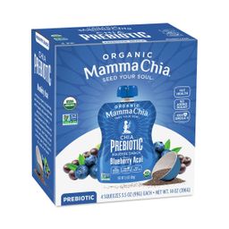 Prebiotic Chia Squeeze, Blueberry Acai