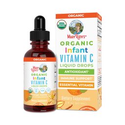 Infant Vitamin C Liquid Drops, Orange Vanilla