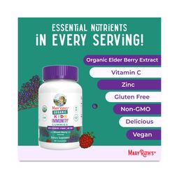 Kids Immunity Gummies, Mixed Berry