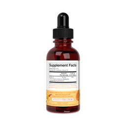 Kids Vitamin C Drops, Orange Vanilla