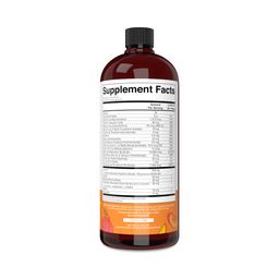 Liquid Morning Multivitamin & Hair Growth, Peach Mango, 30 fl oz