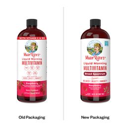Liquid Morning Multivitamin Raspberry, 30 oz