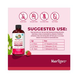 Morning Multivitamin Liquid, Raspberry, 15.22 oz