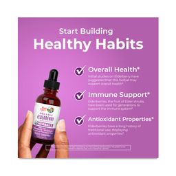 Organic Elderberry Drops, Blueberry Raspberry