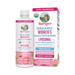Organic Women's Multivitamin Liposomal, Vanilla Peach