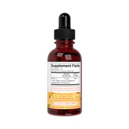 Toddler Vitamin C Drops, Orange Vanilla