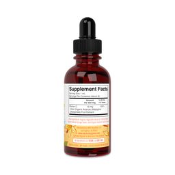 Toddler Vitamin C Drops, Orange Vanilla