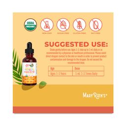 Toddler Vitamin D3+K2 Drops, Unflavored