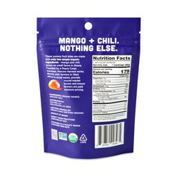 Organic Fruit Bites, Mango & Chili, Snack Pack