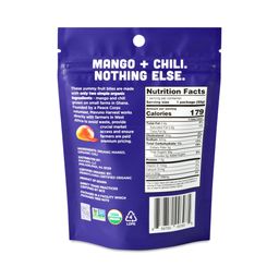 Organic Fruit Bites, Mango & Chili, Snack Pack