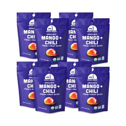 Organic Fruit Bites, Mango & Chili, Snack Pack