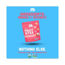 Organic Fruit Bites, Mango & Coconut