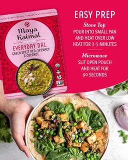 Organic Everyday Dal - Green Split Peas + Spinach + Coconut
