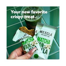 Puff-Crispy Bar, Matcha Vanilla