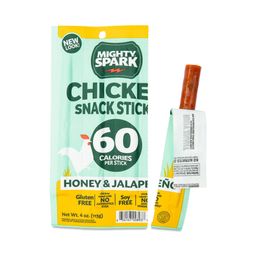 Chicken Snack Sticks, Honey & Jalapeño