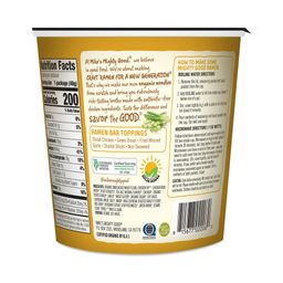 Ramen Soup Cup Made with Organic Noodles, Chicken Bone Broth