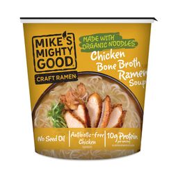 Ramen Soup Cup Made with Organic Noodles, Chicken Bone Broth