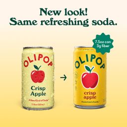 Prebiotic Soda Minis, Crisp Apple