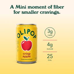 Prebiotic Soda Minis, Crisp Apple