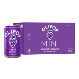 Prebiotic Soda Minis, Classic Grape