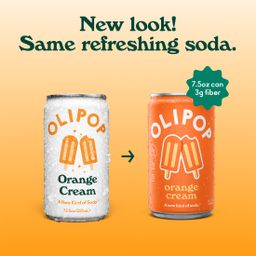 Prebiotic Soda Minis, Orange Cream