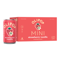 Prebiotic Soda Minis, Strawberry Vanilla