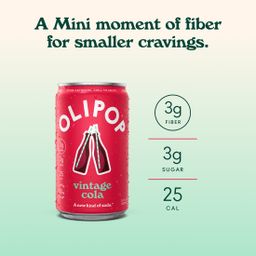 Prebiotic Soda Minis, Vintage Cola