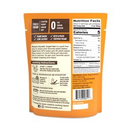 Organic Ready to Eat Angel Hair Style Noodles