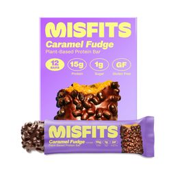 Plant-Based Protein Bars, Caramel Fudge