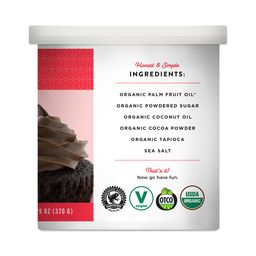 Organic Frosting, Chocolate