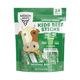 Kids Grass-Fed Beef Sticks, Tasty Original