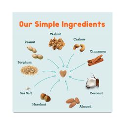 Nutty Puffs, Mixed Nut Butter & Cinnamon