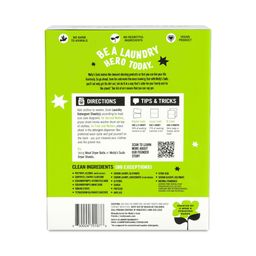Laundry Detergent Sheets, Bergamot & Cedar