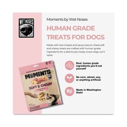 Soft & Chewy Dog Treats, Cheesy Bacon