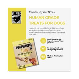 Soft & Chewy Dog Treats, Peanut Butter Banana