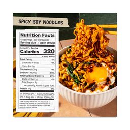 Spicy Soy Noodles
