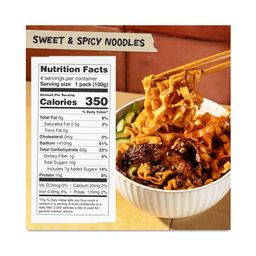 Sweet & Spicy Noodles