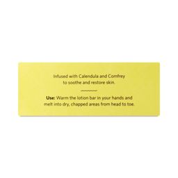 Lemon Vanilla Moon Melt Lotion Bar
