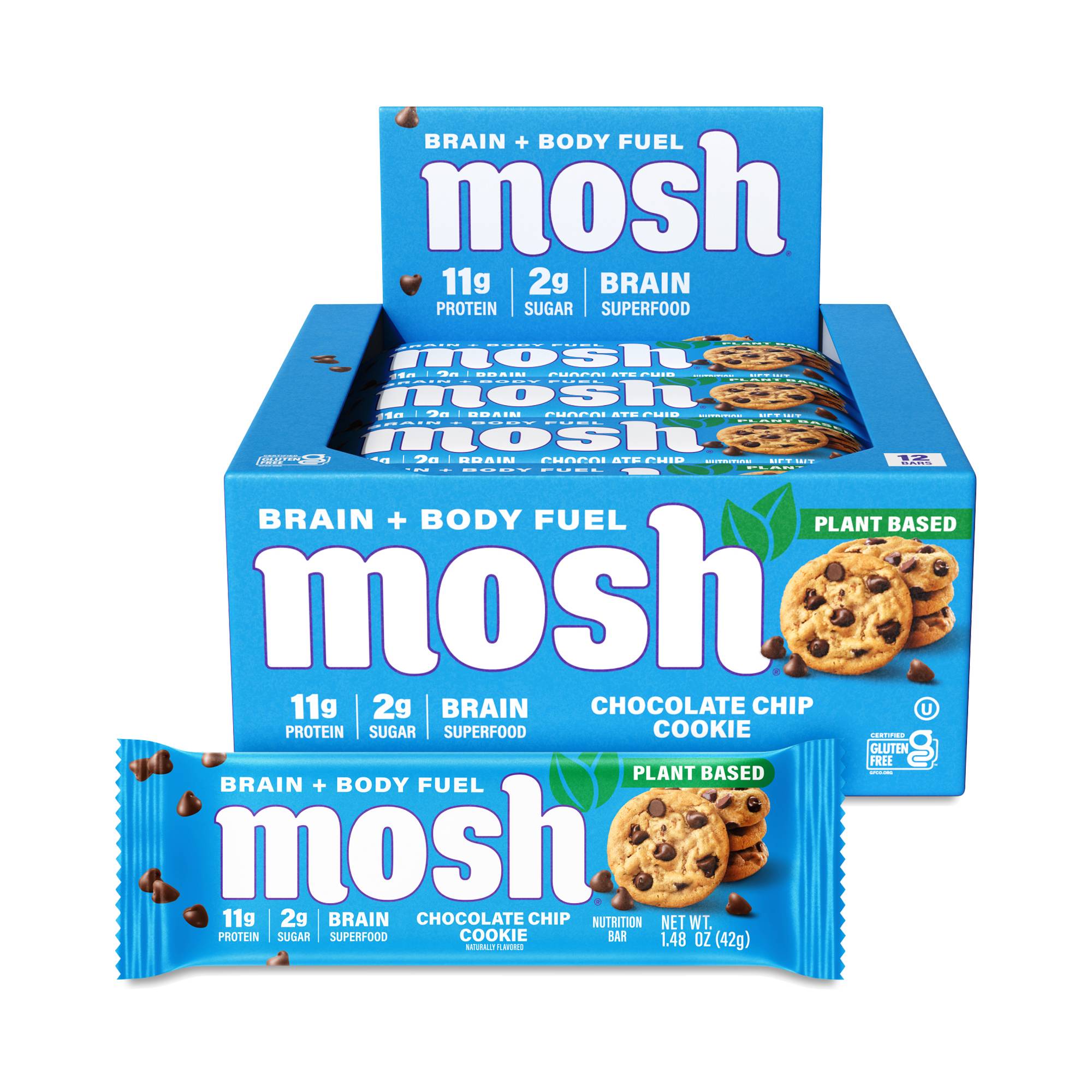 Protein Bar, Chocolate Chip Cookie
