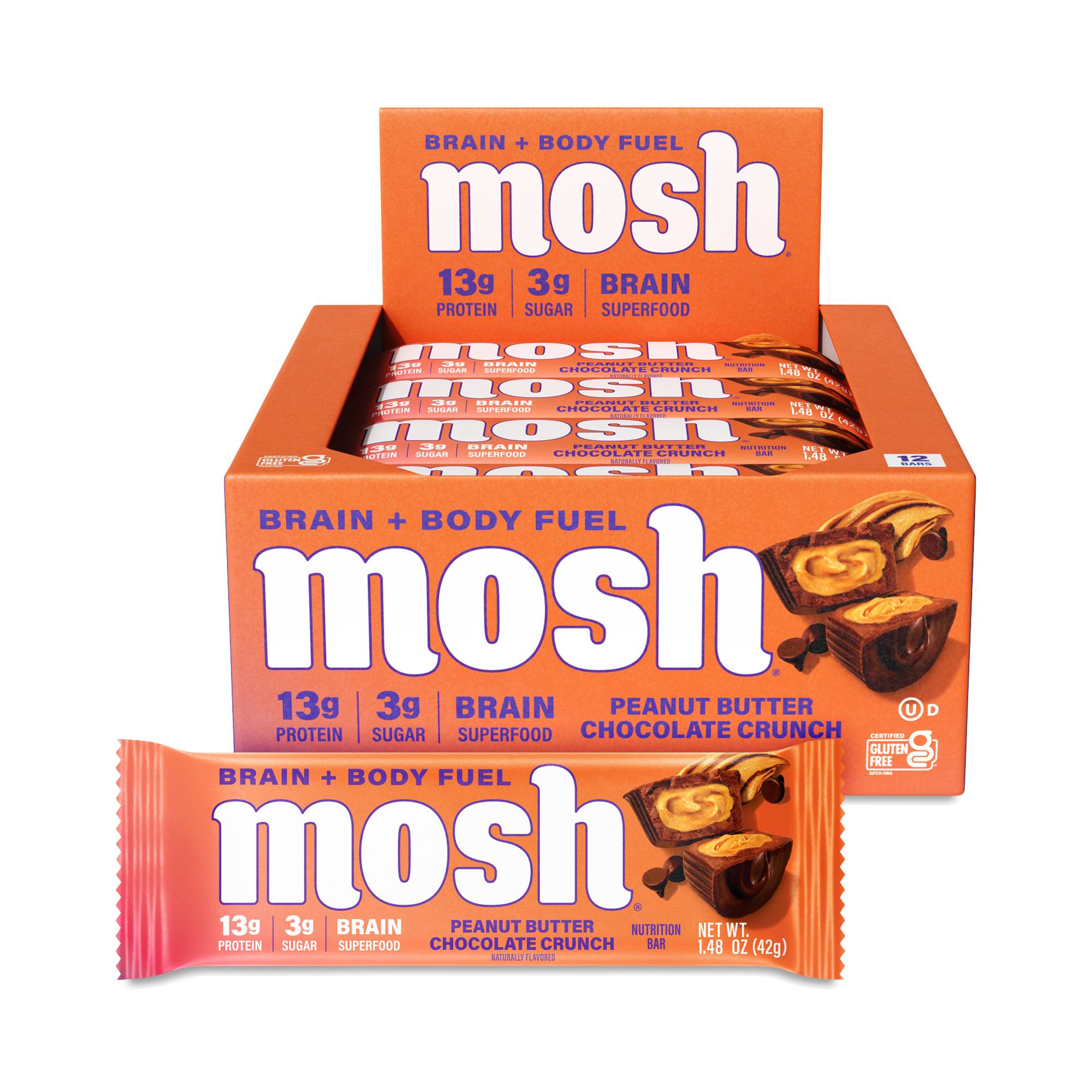 Protein Bar, Peanut Butter Chocolate Crunch
