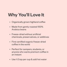 Organic Instant Coffee